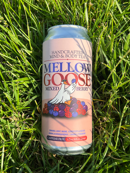 Mixed Berry Mellow Goose  Iced Tea (4 pack)